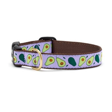 Up Country avocado dog collar