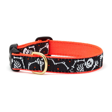 Up Country bone jangles dog collar
