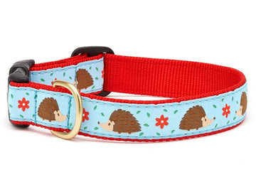 Up Country hedgehog dog collar