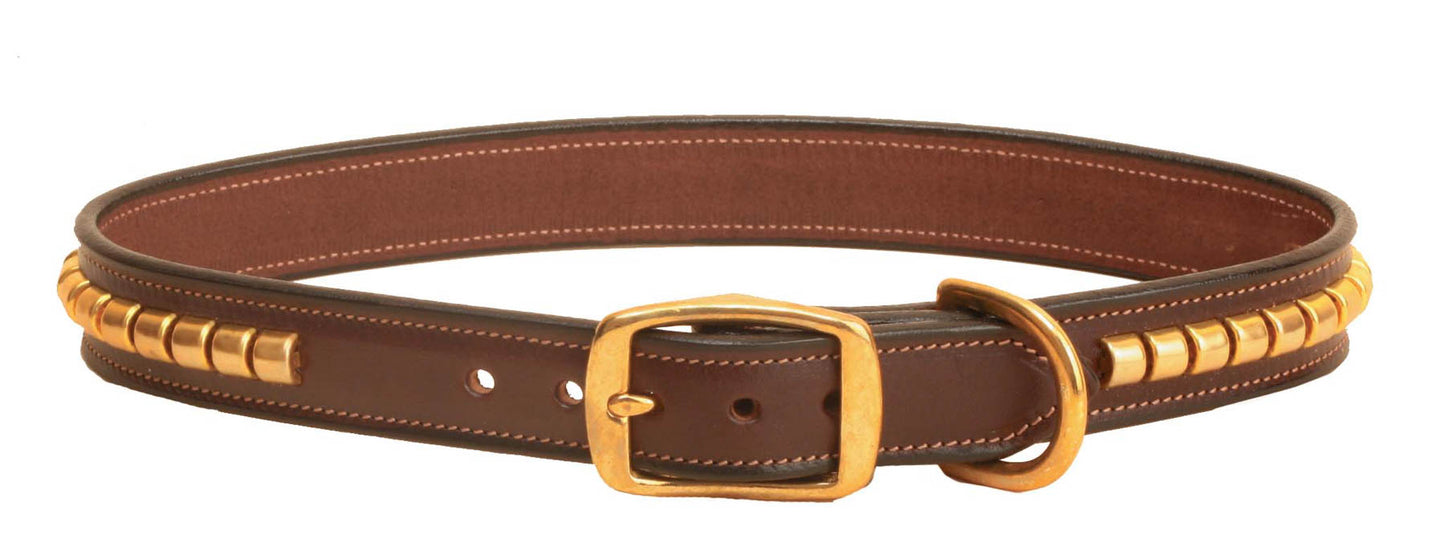 Tory Leather 1” Havana Clincher Collar