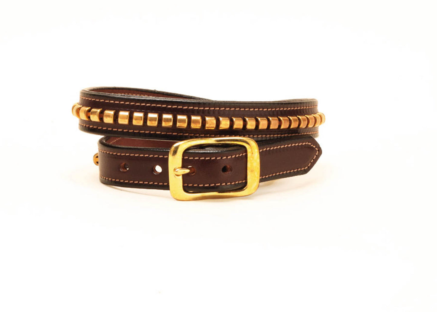 Tory Leather 3/4” Havana Clincher Collar