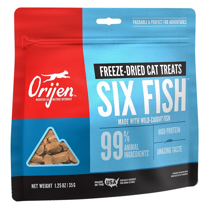 Freeze dried shop fish cat treats