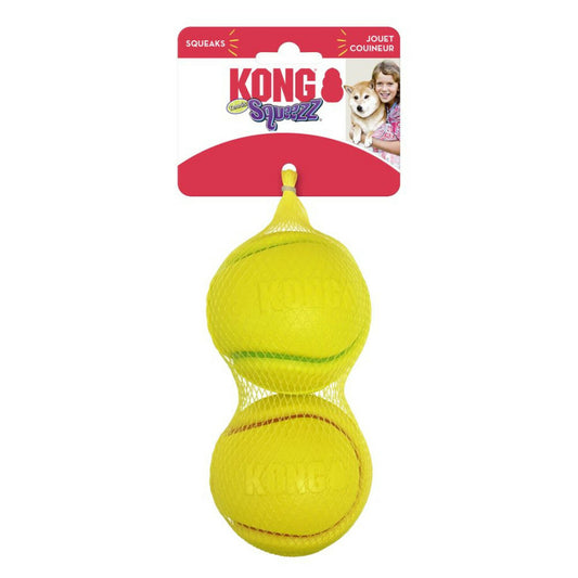 Kong squeezz tennis (large 2 pack)