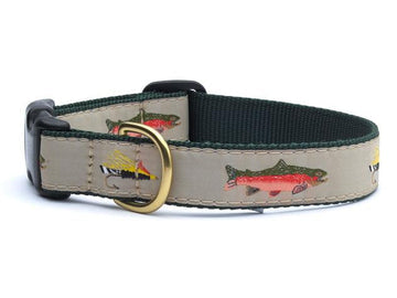 Up Country fly fishing dog collar