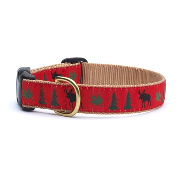 Up Country moose dog collar