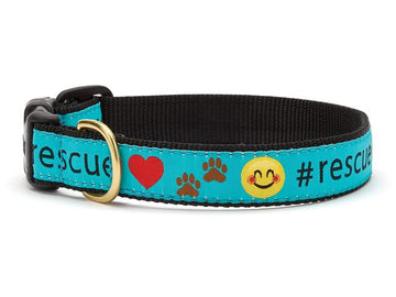 Up Country rescue dog collar