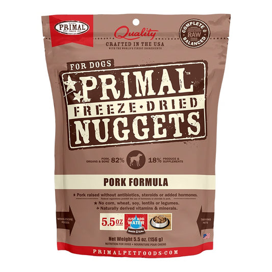 Primal Freeze Dried Nuggets 5.5oz (Pork)