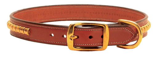 Tory Leather 1” Oakbark Clincher Collar