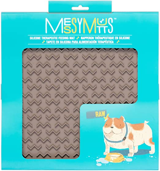 Messy mutt silicone therapeutic licking mat